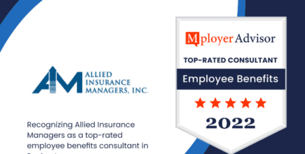 Allied Insurance Managers named 2022 Top Employee Benefits Consultant Award