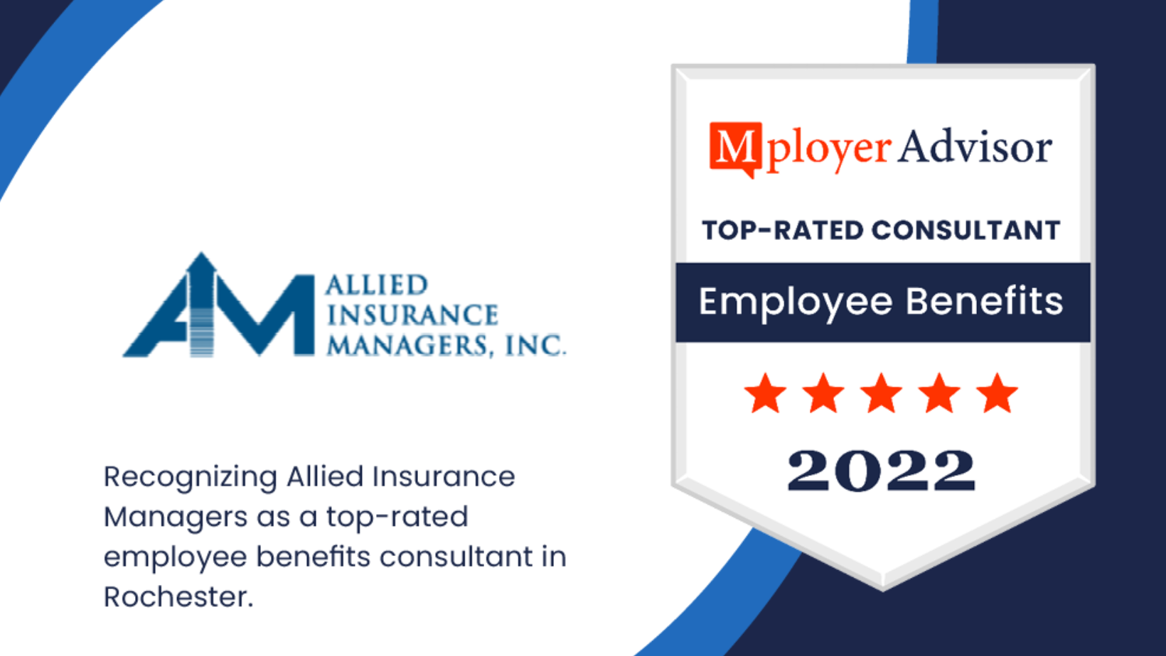 Allied Insurance Managers named 2022 Top Employee Benefits Consultant Award