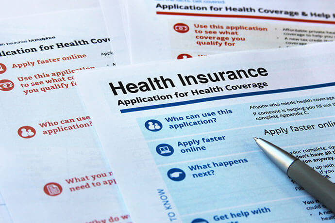 application for health coverage