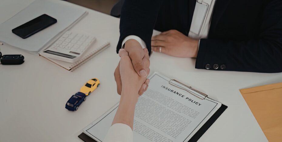 Shaking hands